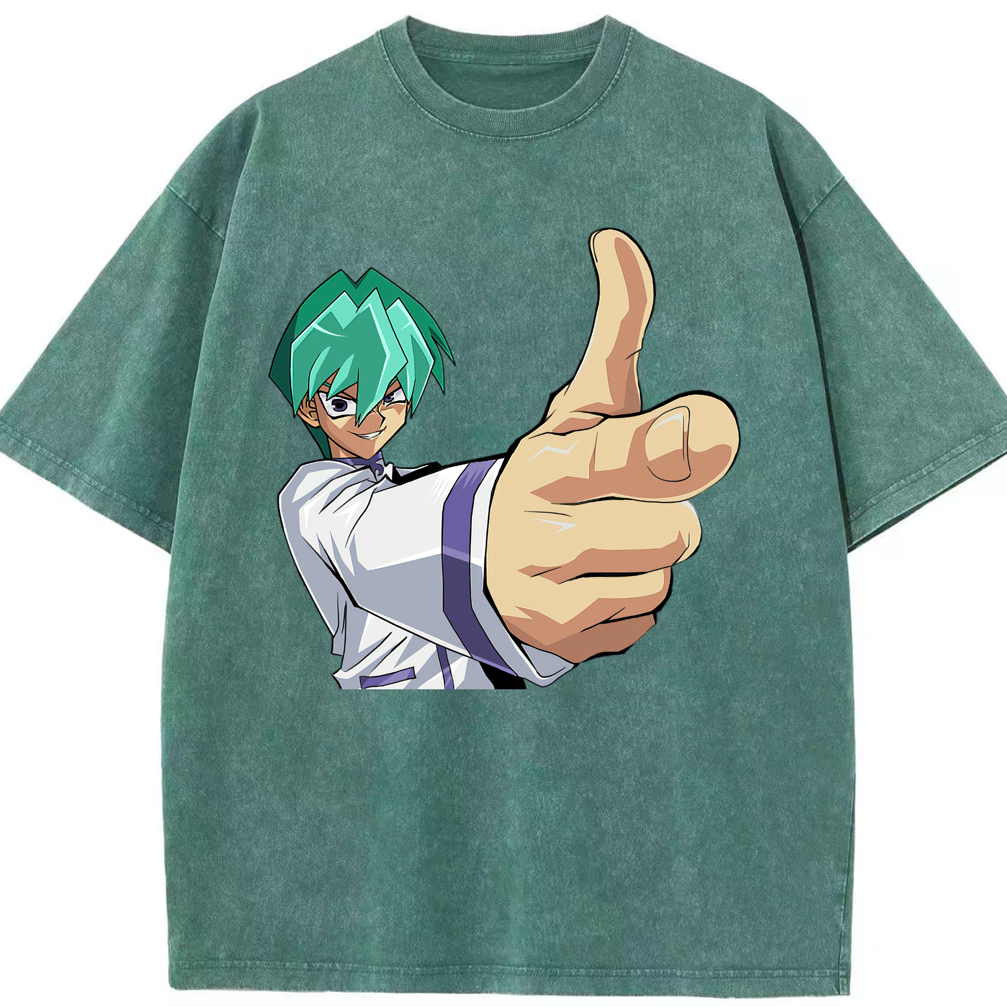 （画像用） 遊☆戯☆王 Yu-Gi-Oh! 綿100% ヴィンテージ風 半袖Tシャツ（フロントプリント）